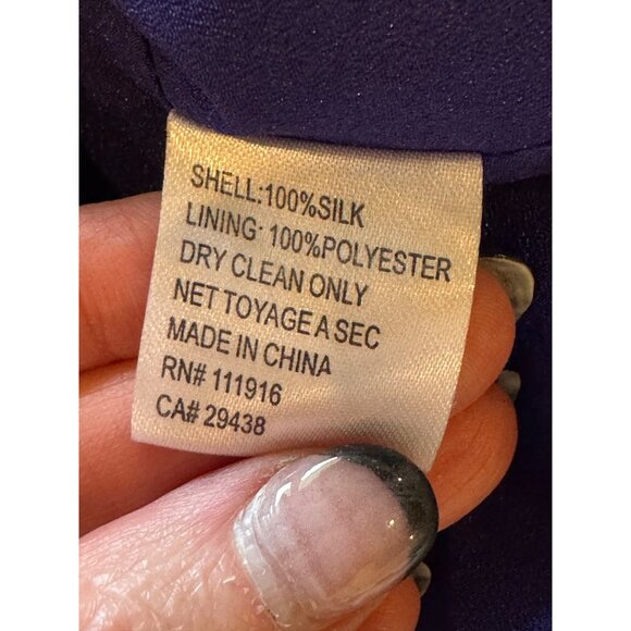 Yumi Kim Dress Women Large Silk Floral Summer Lovin Mulberry Orchard Lace Up - Picture 9 of 11